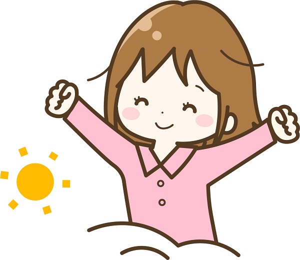 気持いい目覚め